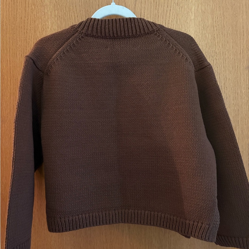 NWT- Nikki Chasin Shiloh Cardigan - mocha - Picture 5 of 5